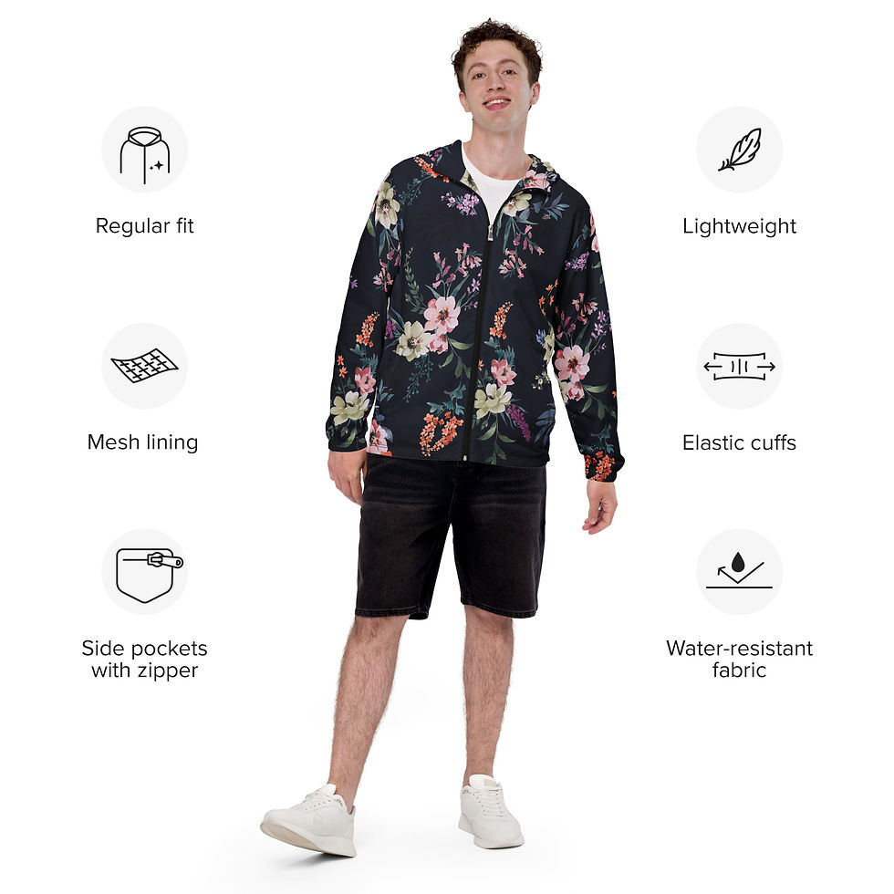 Thumbnail: Classic Essentials Men’s Windbreaker (Spring; Theresa)