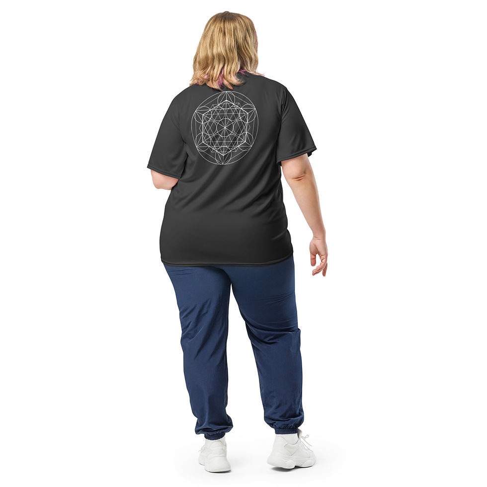 Thumbnail: Superhuman Essentials Sports Jersey (Unisex; Metatron's Cube; )