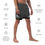 Thumbnail: Superhuman Essentials Men's Swim Trunks (Paladin; Gunmetal/Black)
