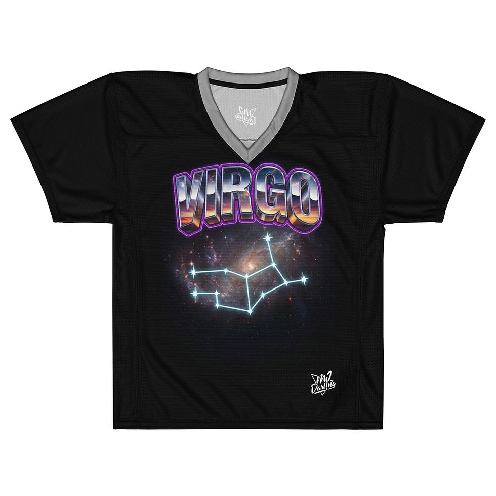 Thumbnail: Zodiac American Football Jersey (Virgo; Unisex)