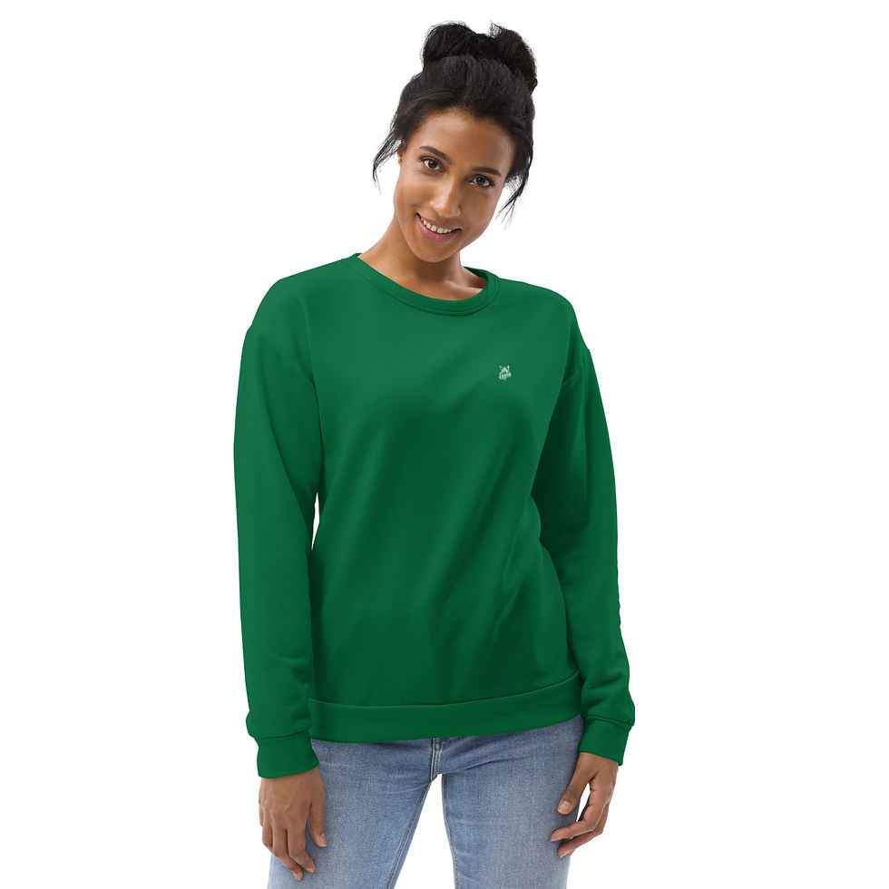 Thumbnail: Classic Essentials Pullover Sweatshirt (Unisex; Emerald)