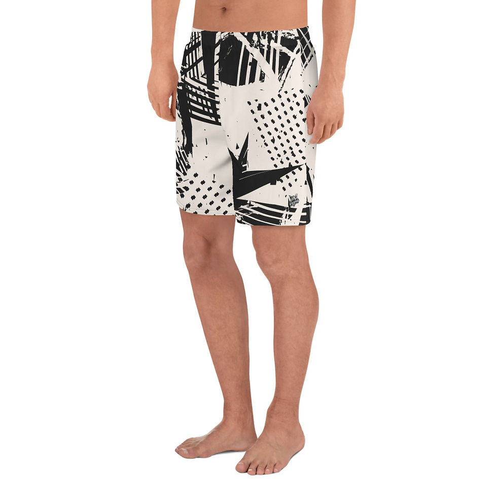 Thumbnail: Rockstar Essentials Athletic Shorts (Unisex; Long; Punk; Poor You)