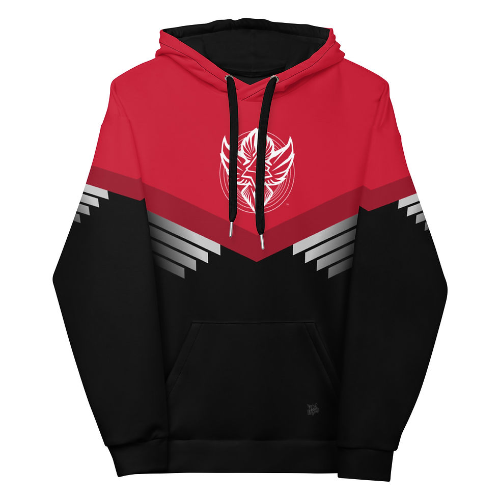Thumbnail: Superhuman Essentials Pullover Hoodie (Unisex; Paladin; Red/Black)