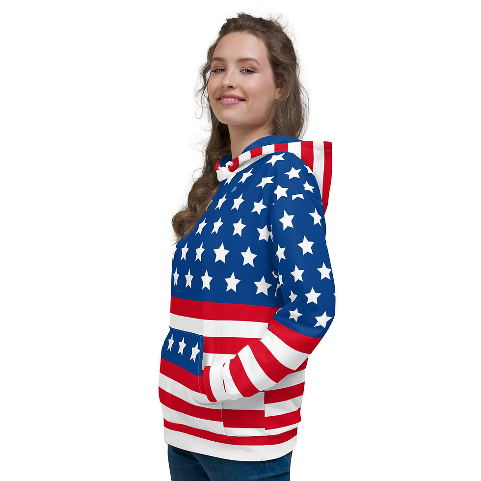 Thumbnail: Classic Essentials Pullover Hoodie (Unisex; Americana)