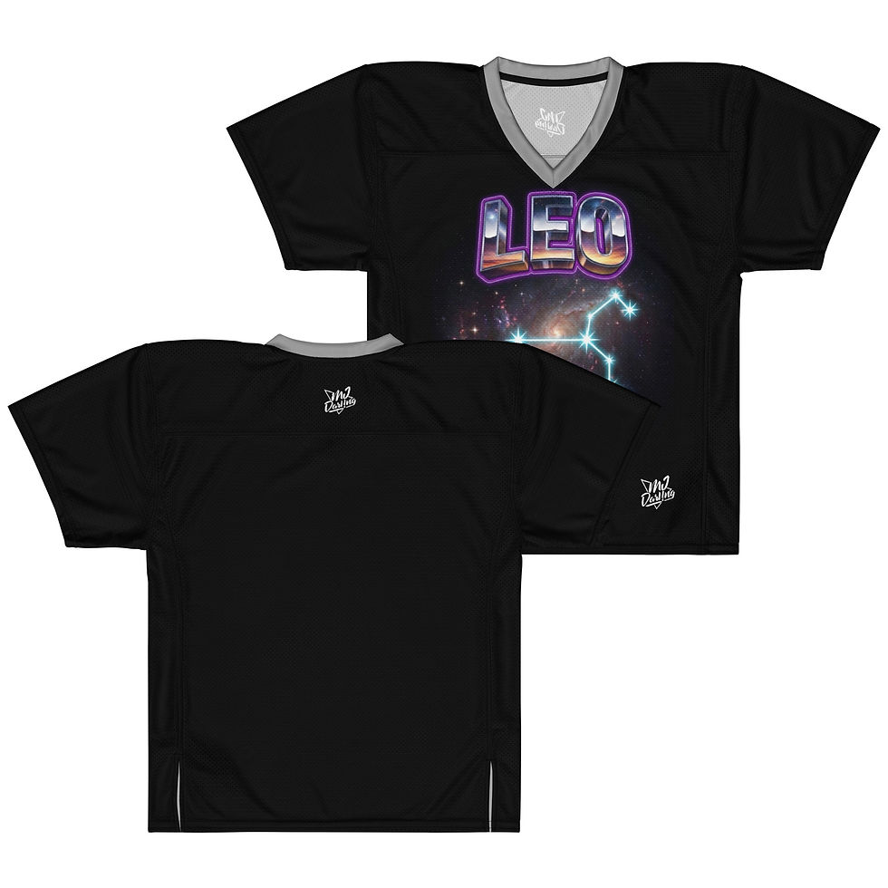 Thumbnail: Zodiac American Football Jersey (Leo; Unisex)