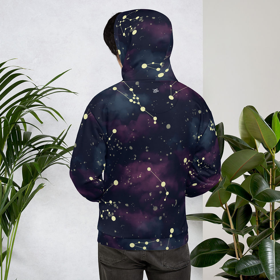 Thumbnail: Rockstar Essentials Pullover Hoodie (Unisex; Constellations)