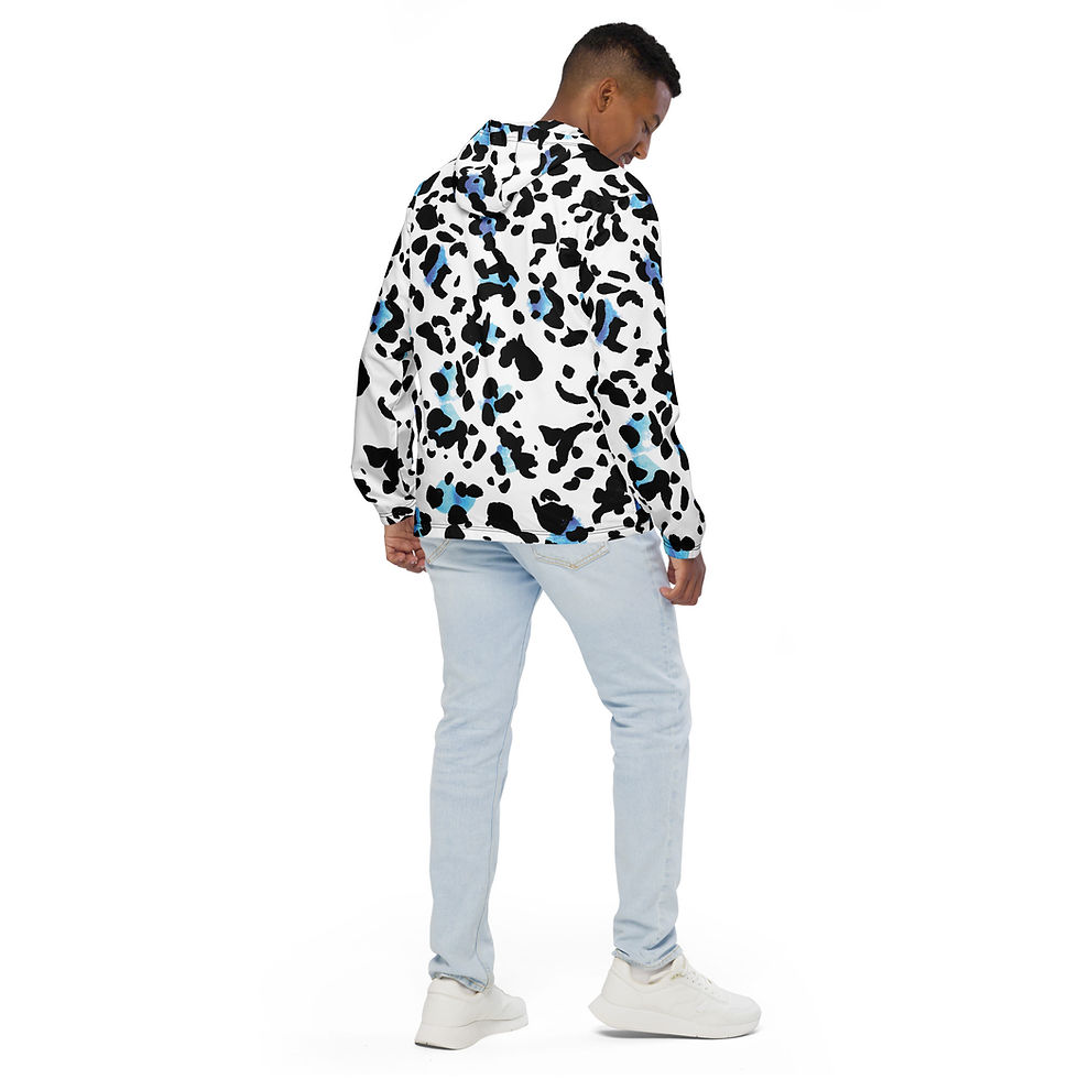 Thumbnail: Rockstar Essentials Men’s Windbreaker (Arctic Cougar)