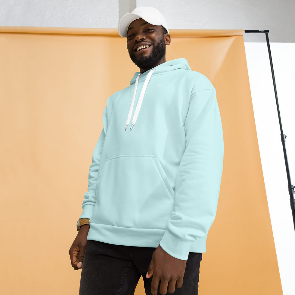Thumbnail: Classic Essentials Pullover Hoodie (Unisex; Cyan)