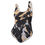 Thumbnail: Rockstar Essentials Women's One-Piece Swimsuit (Brush Strokes)