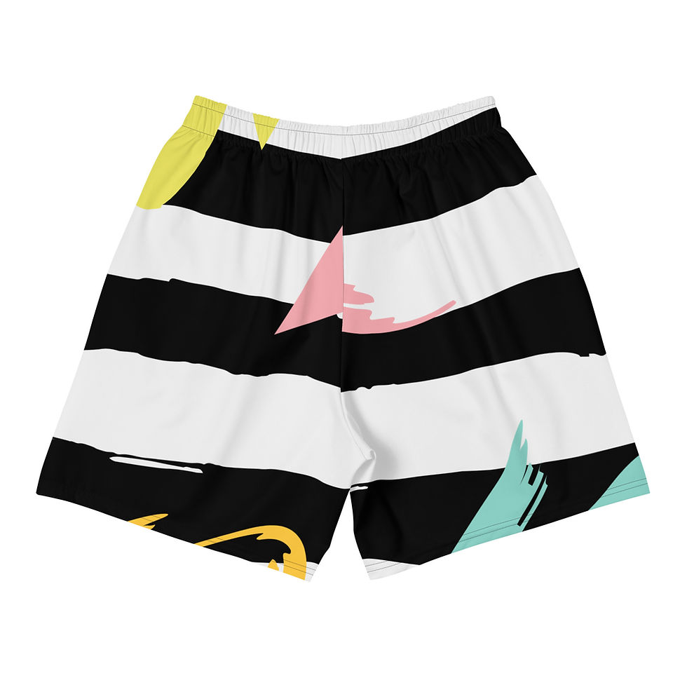 Thumbnail: Rockstar Essentials Athletic Shorts (Unisex; Long; Letters From Paris)