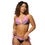 Thumbnail: Superhuman Essentials Women's String Bikini (Paladin; Mauvelous/Black)