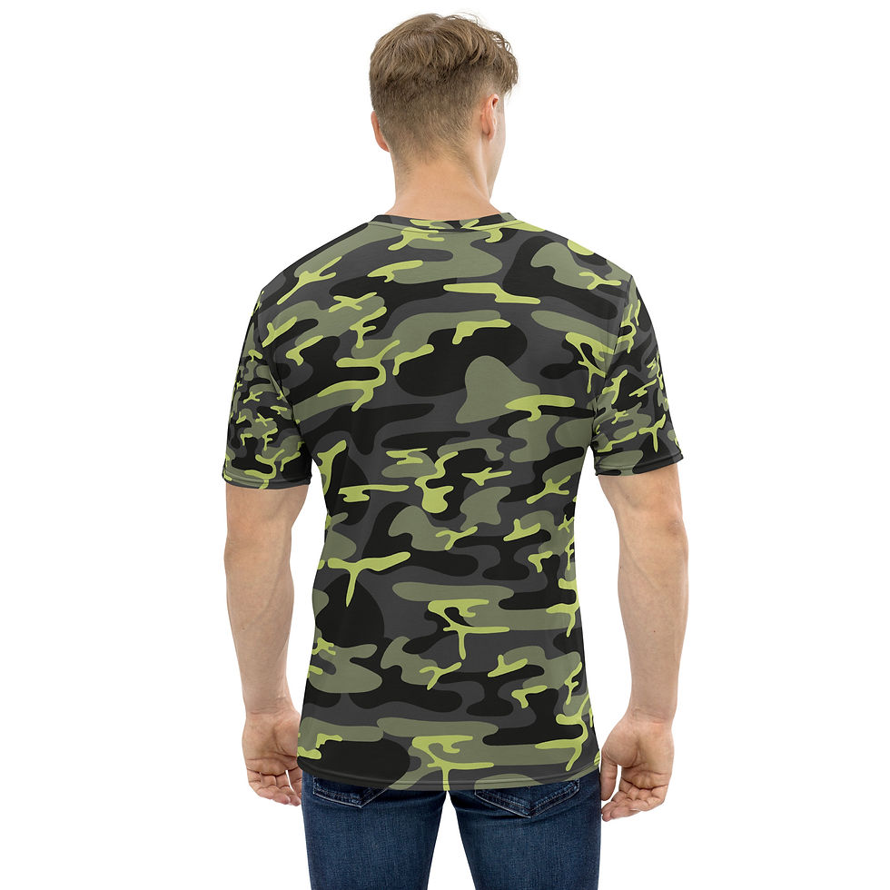 Thumbnail: Rockstar Essentials Men's T-Shirt (Shiggy; Camo; Green)