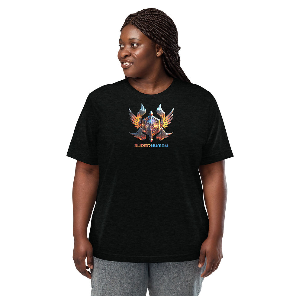 Thumbnail: Superhuman Essentials Short Sleeve T-Shirt (Chrome Crest; w/ Color Options)