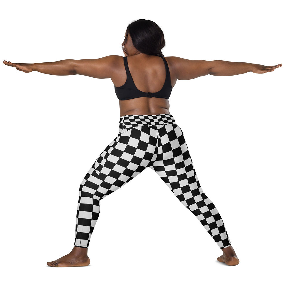 Thumbnail: Rockstar Essentials Women’s Crossover Leggings w/ Pockets (Punk; SHARP)
