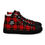 Thumbnail: Rockstar Essentials Women’s High-Top Canvas Sneakers (Punk; Duncan; Red/Black