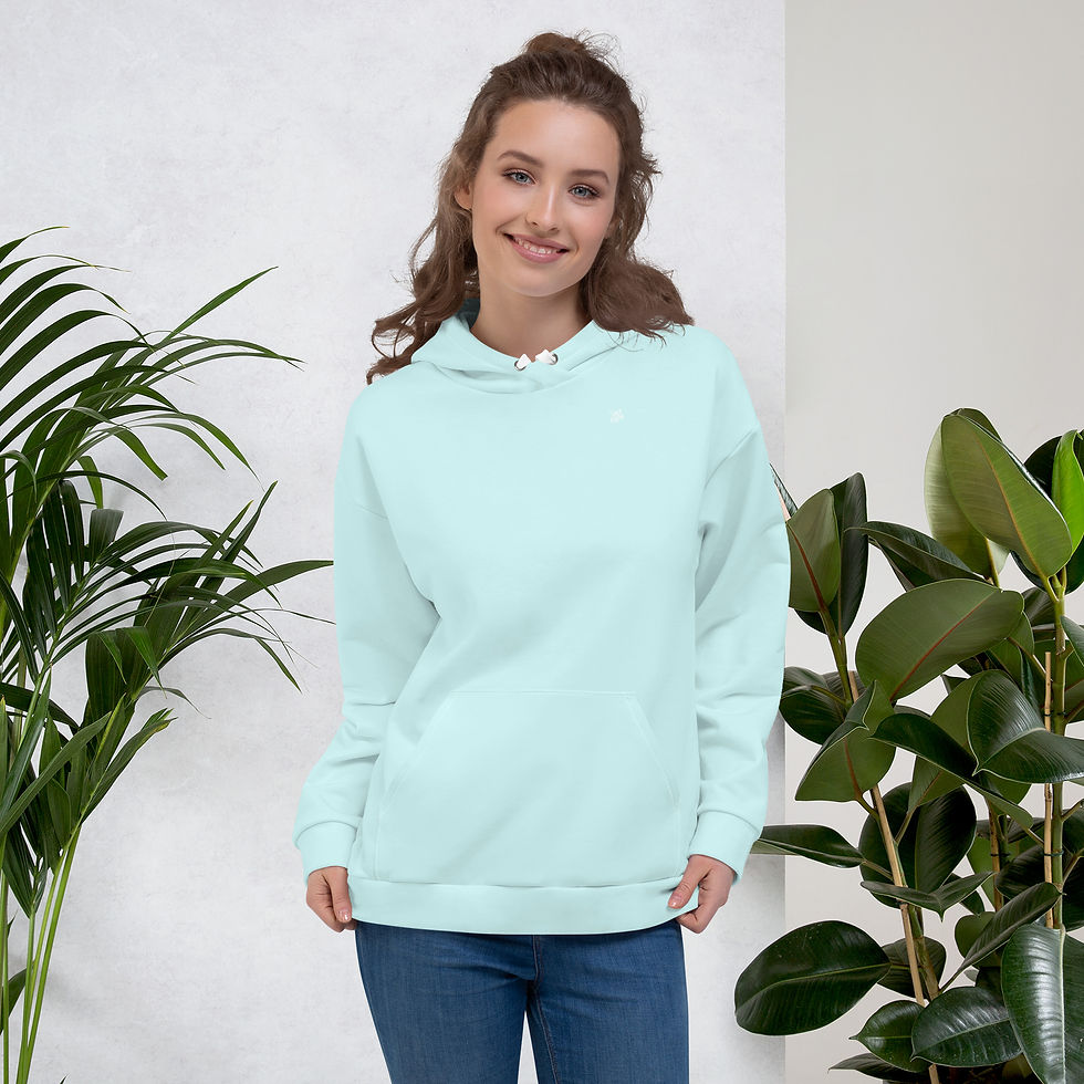 Thumbnail: Classic Essentials Pullover Hoodie (Unisex; Cyan)