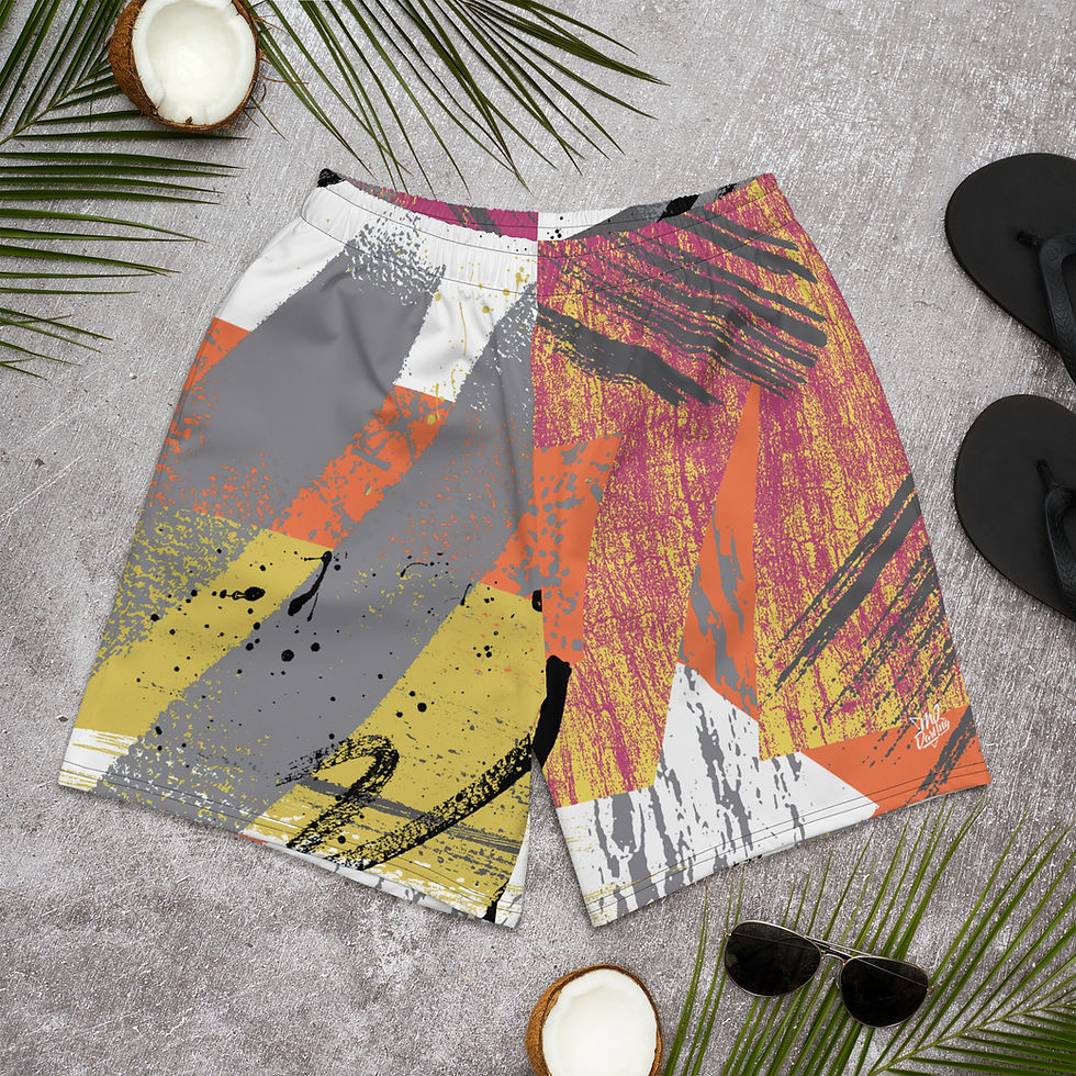Thumbnail: Essentials Athletic Shorts (Unisex; Long; Stroke Of Brilliance)