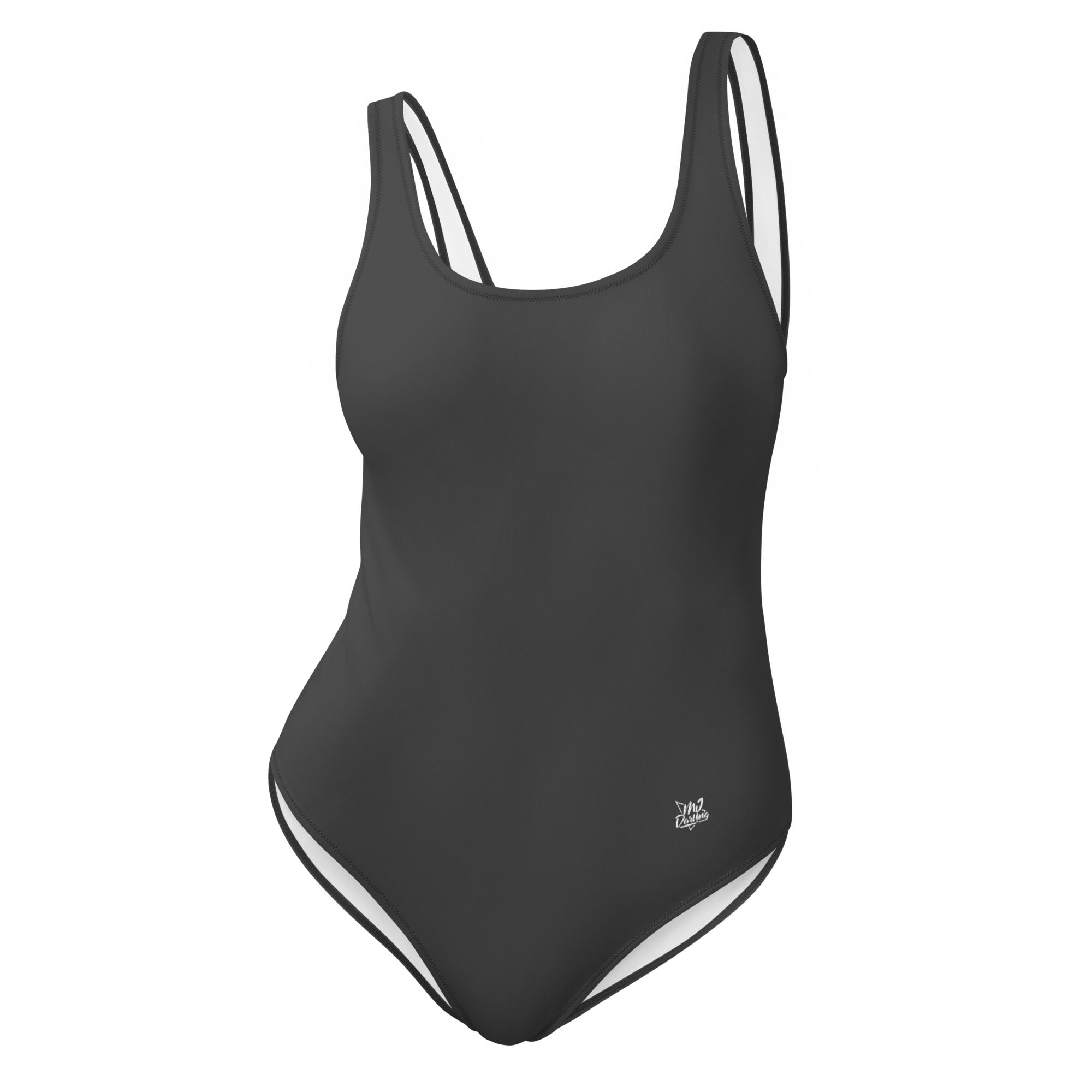 Classic Essentials Women's One-Piece Swimsuit (Gunmetal)