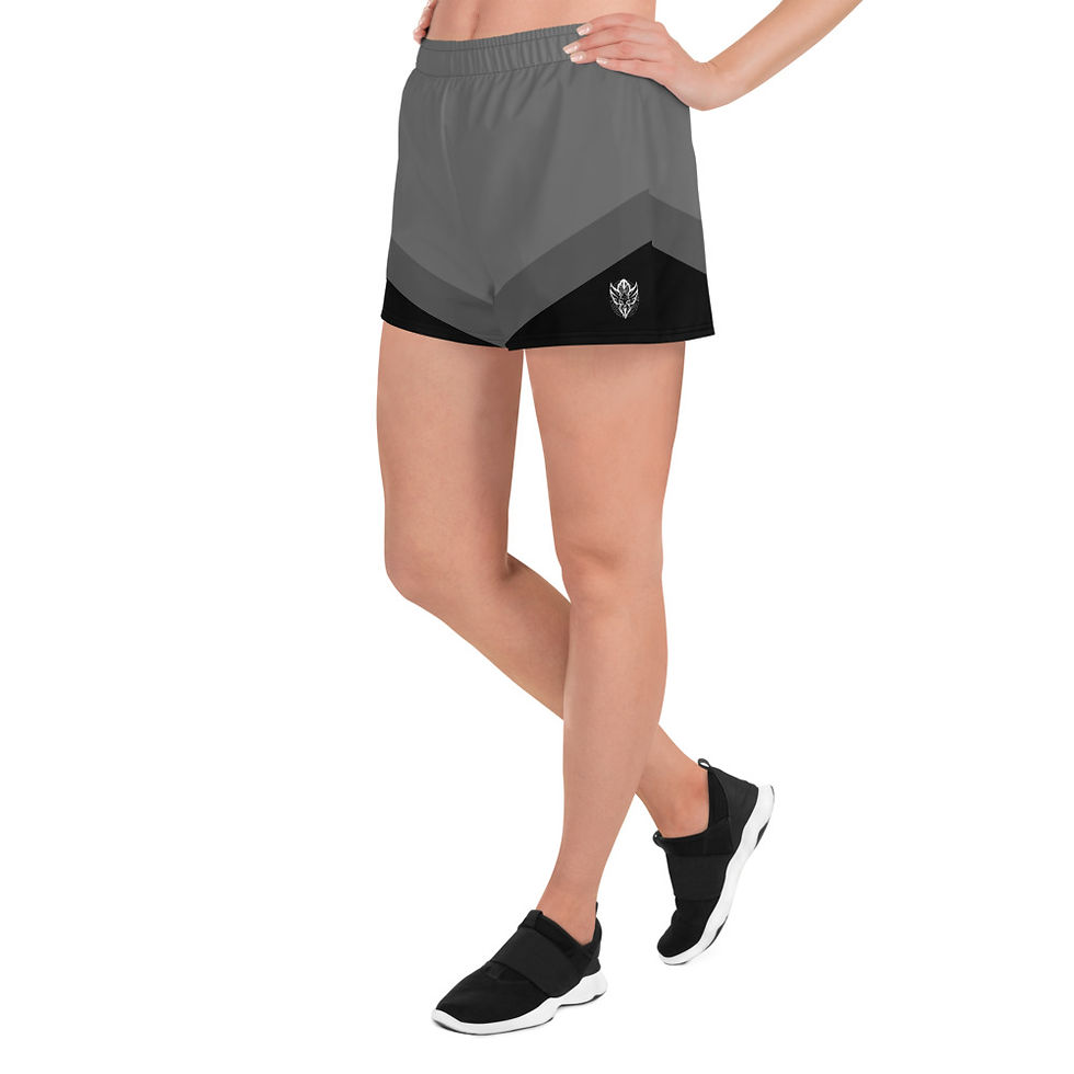 Thumbnail: Superhuman Essentials Athletic Shorts (Unisex; Paladin; Gray/Black)