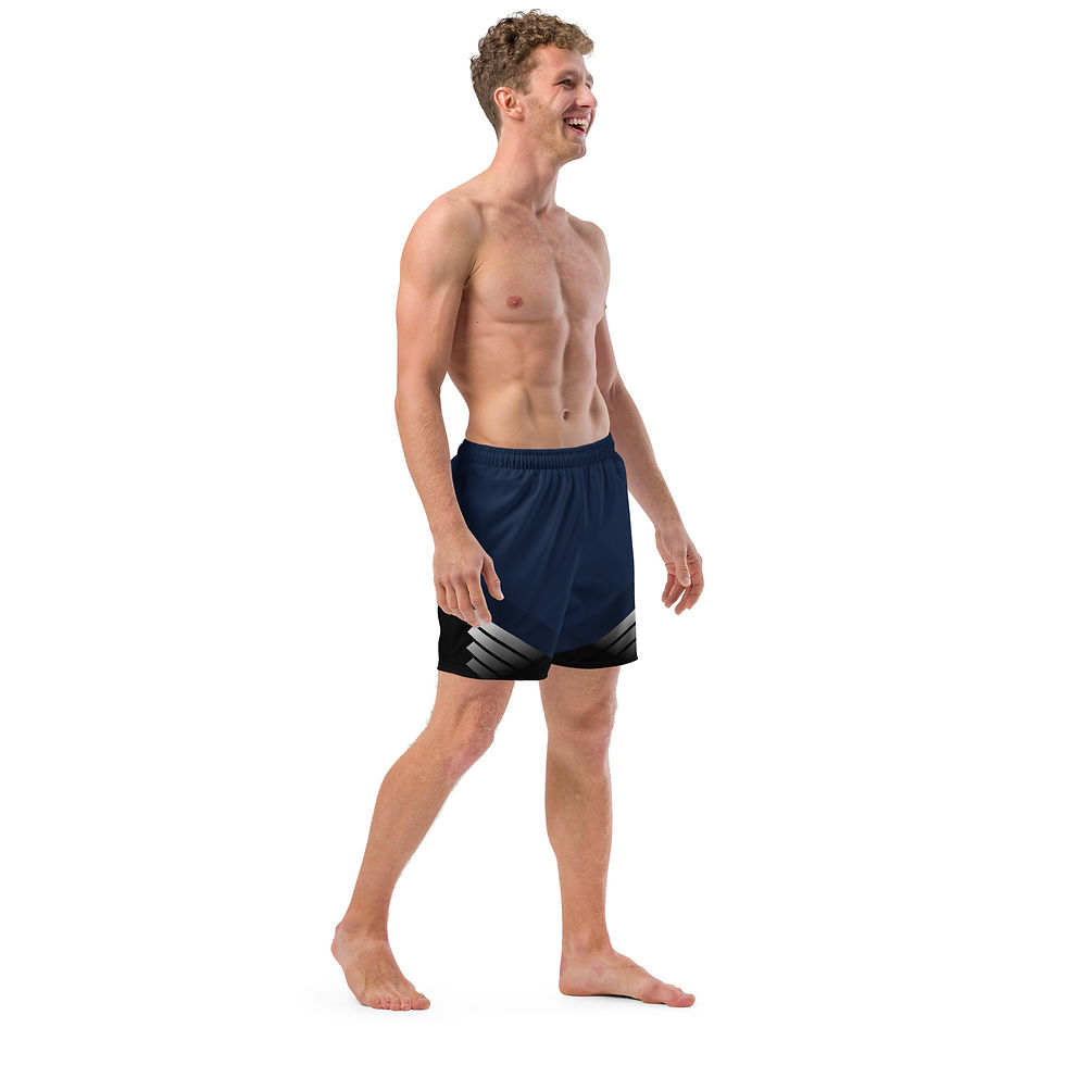 Thumbnail: Superhuman Essentials Men's Swim Trunks (Paladin; Navy/Black)
