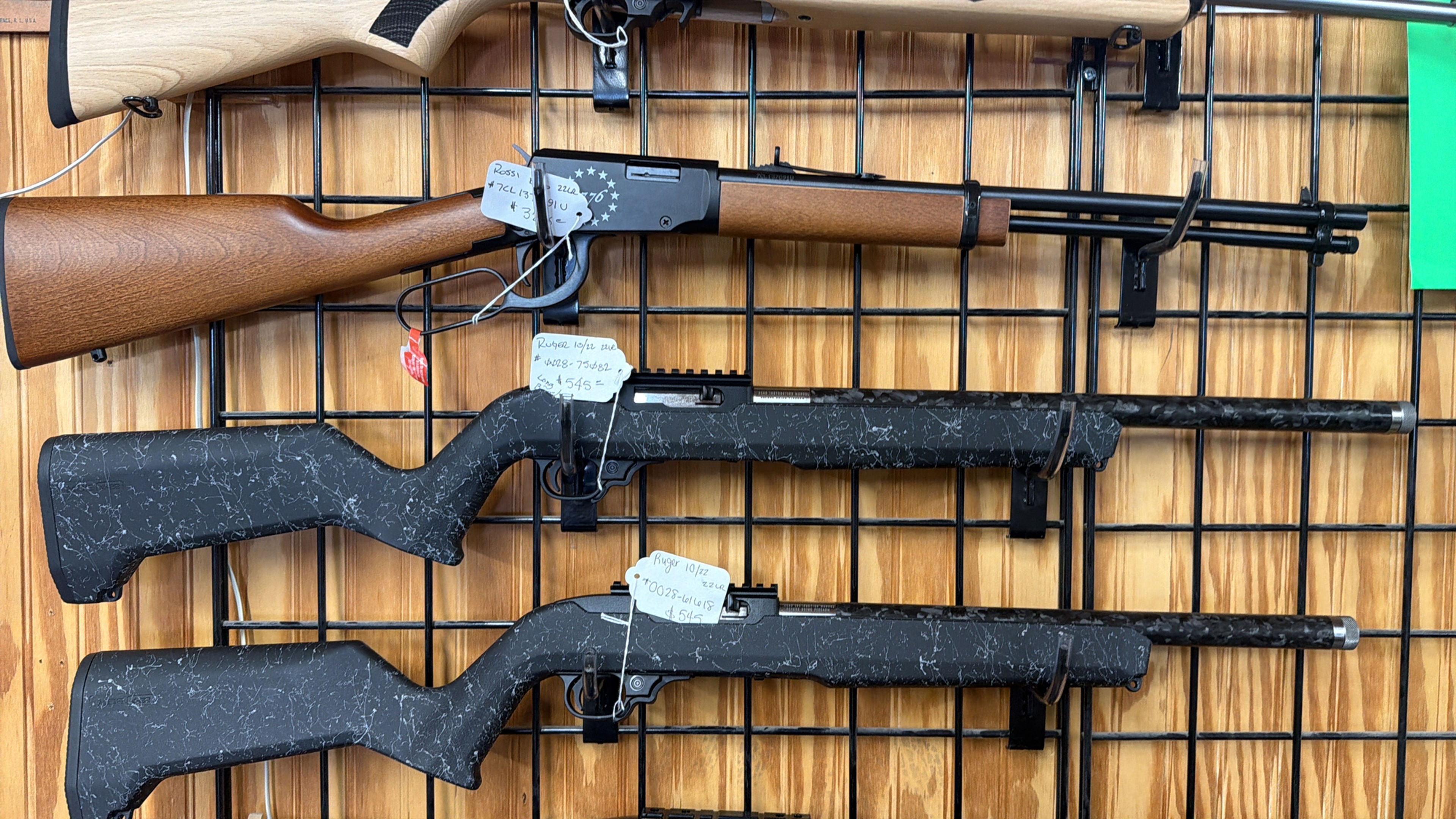 Ruger 10/22 carbon fiber long and short barrel 