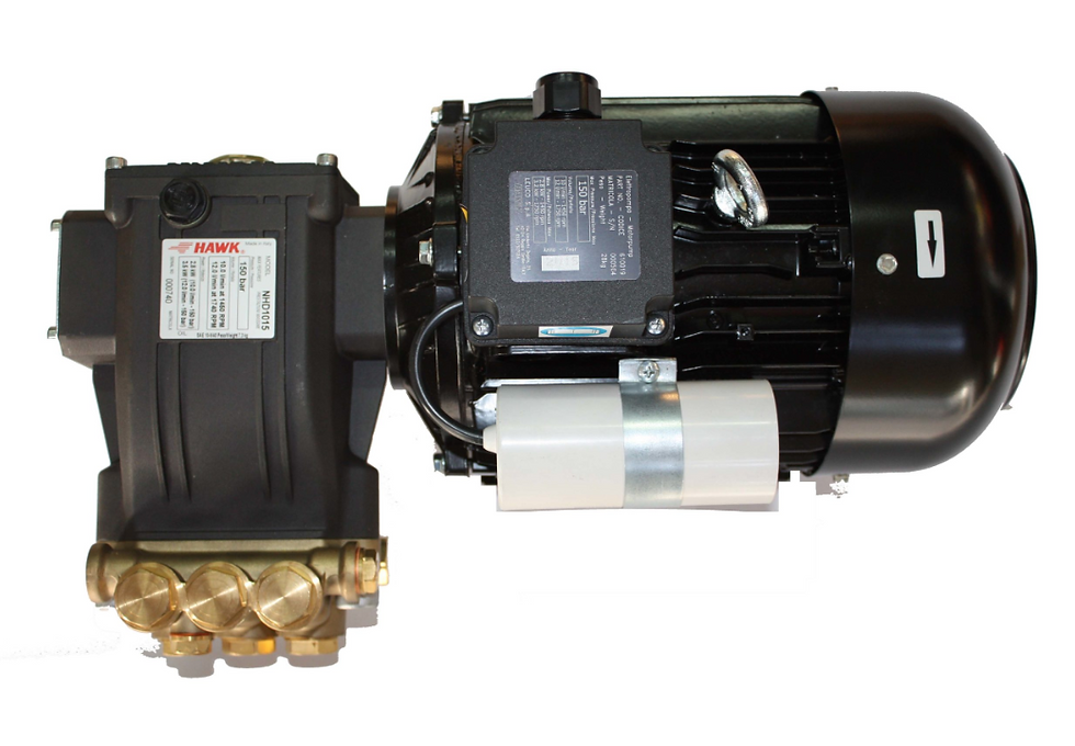 Miniatyrbilde: HT-PUMPE MED MOTOR 3 KW. NHD1015R EN-FAS