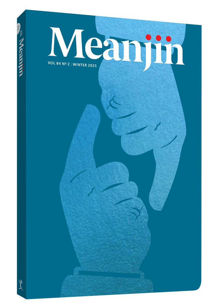 Image: Cover image of Meanjin 84.2, courtesy of University of Melbourne Press.