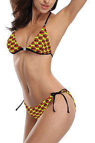 jamaican_flag_maps_red_buckle_front_halter_bikini.jpg