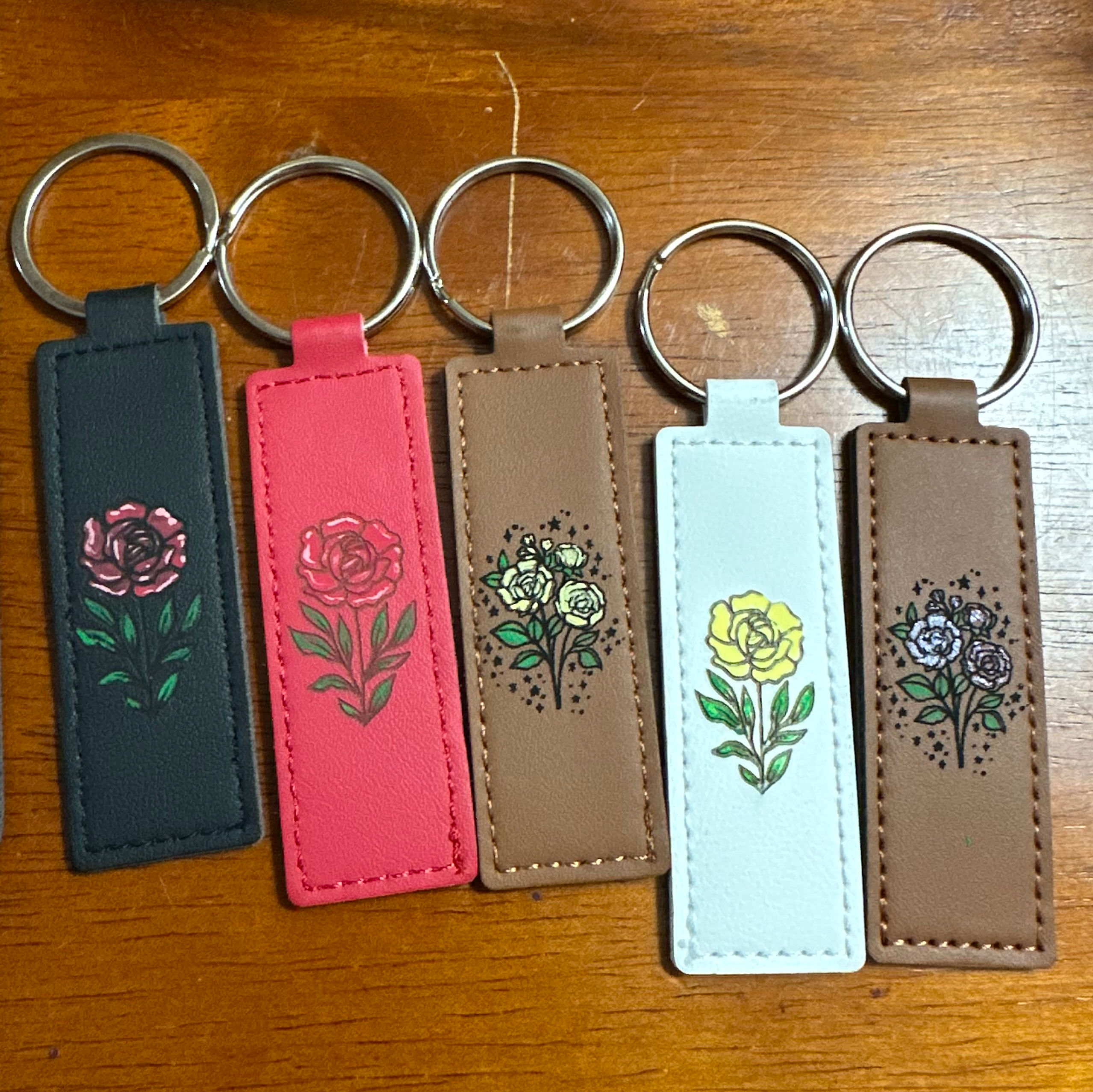Leather Keychains