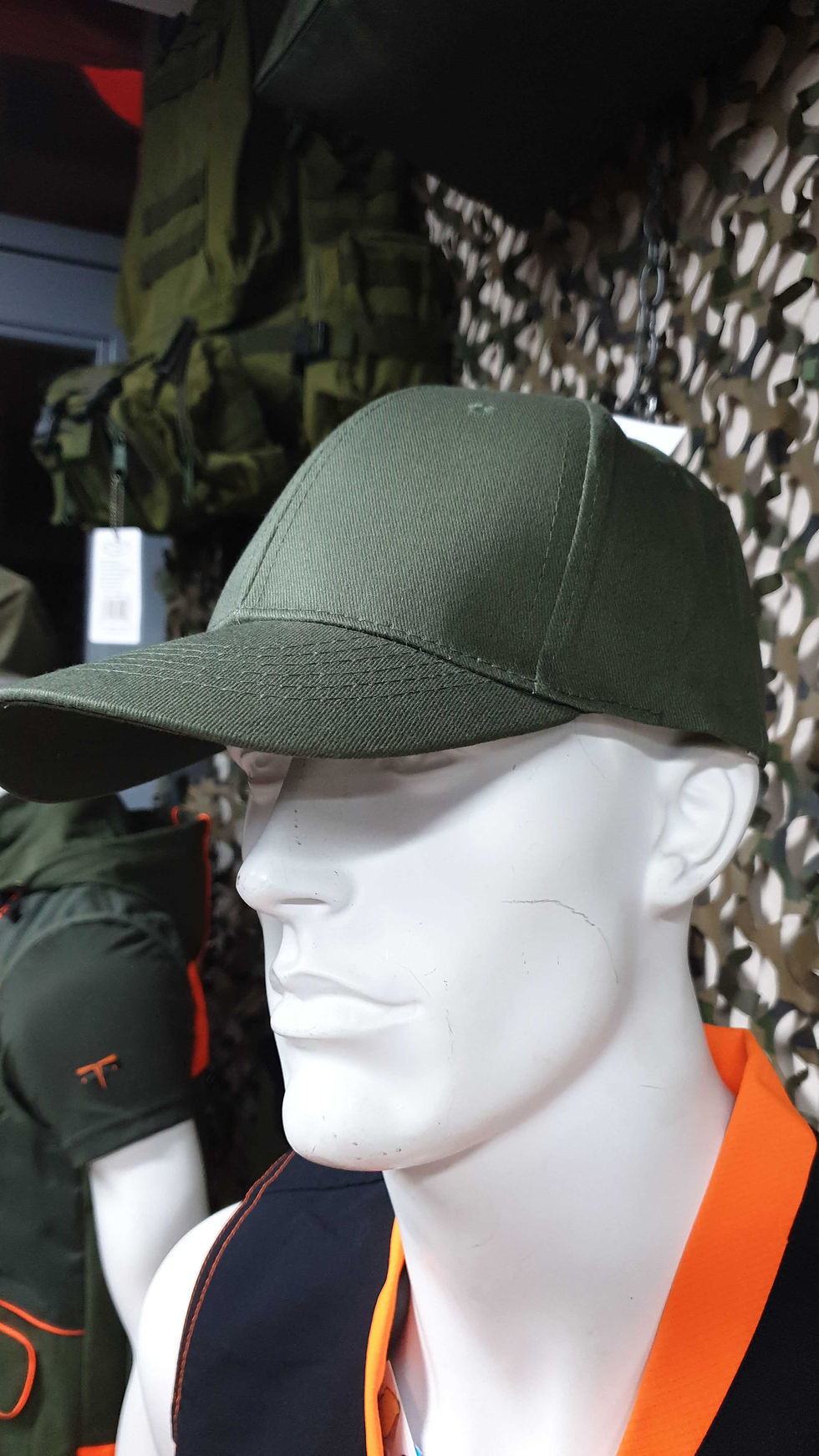 Cappello in cotone Verde