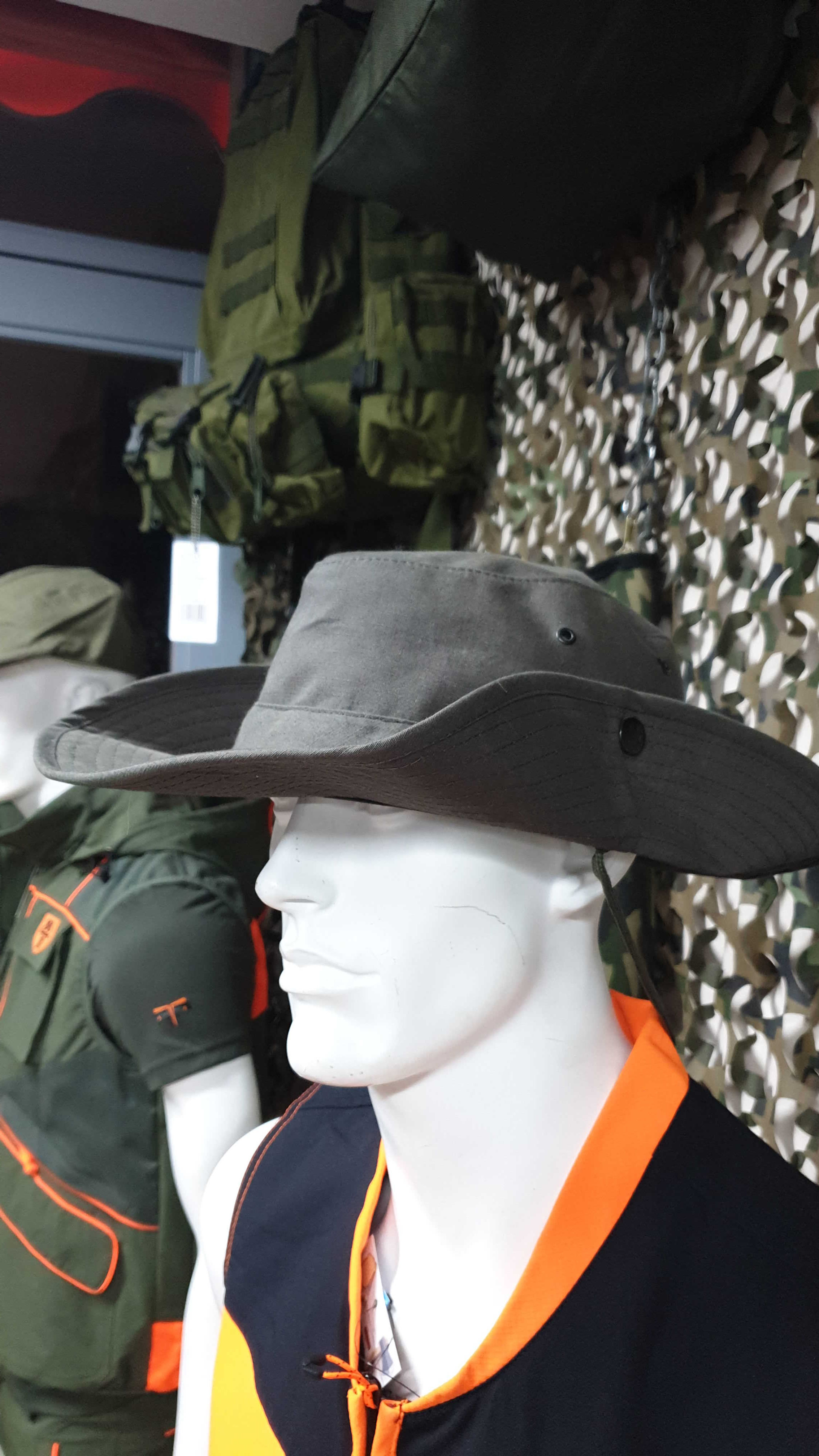 Cappello a falda larga Verde