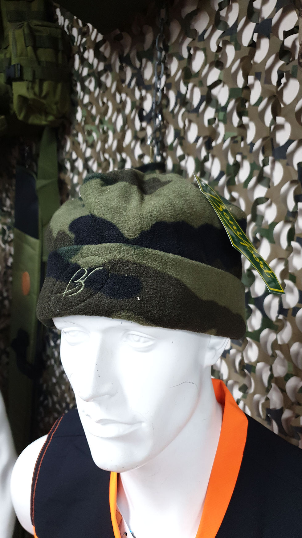 Cappello in pile Mimetico