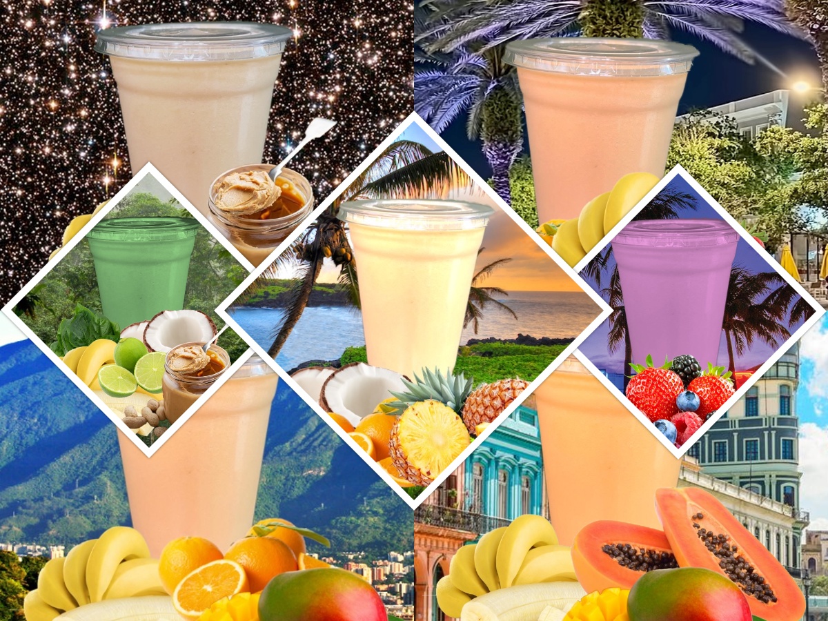 Arranged Food and Objects