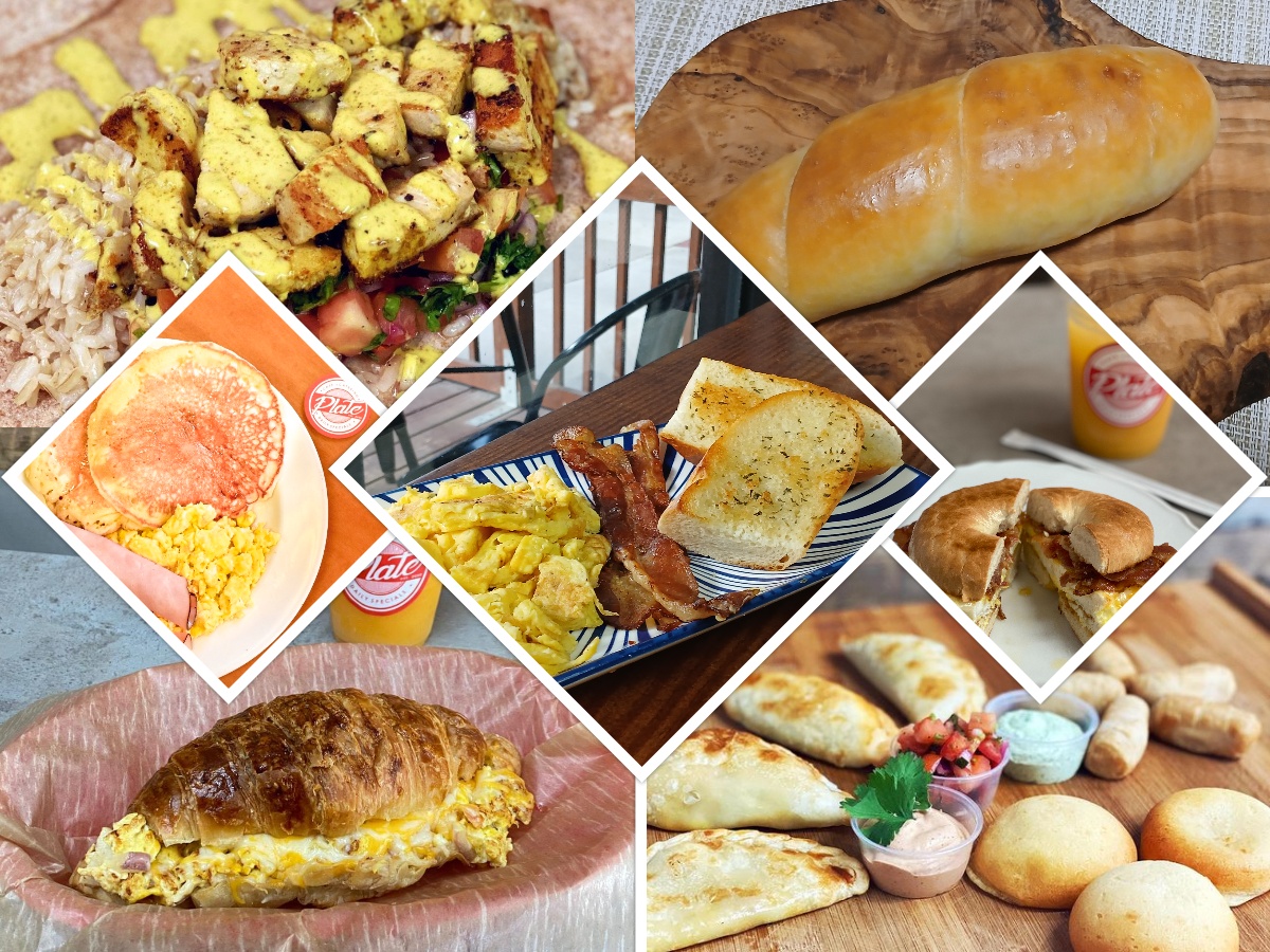 Arranged Food and Objects