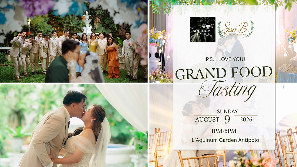 L'Aquinum Garden x Sac B Grand Food Tasting