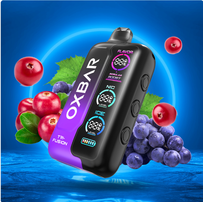 Oxbar Tri - Fusion 50K - Cranberry Grape