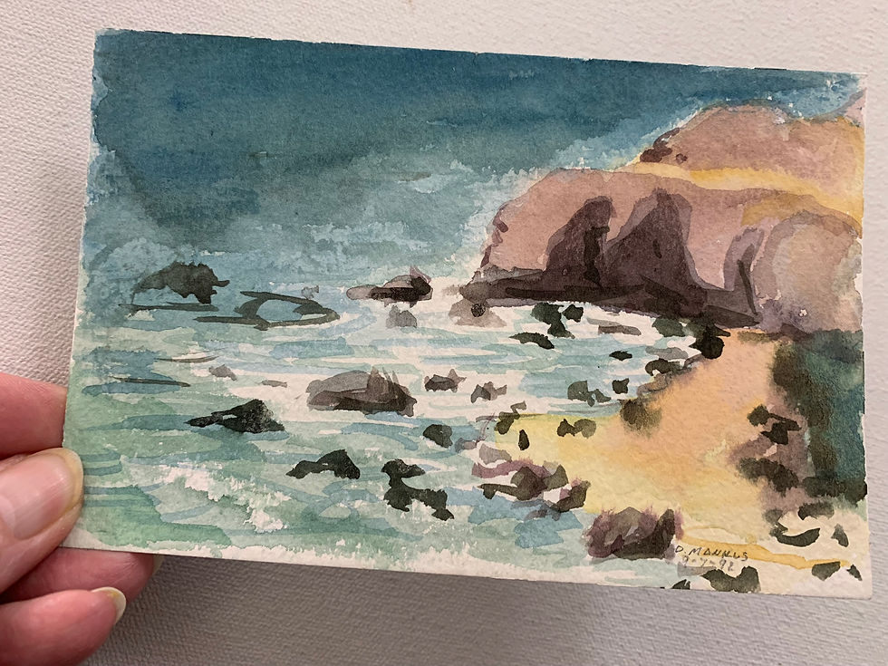 San Francisco rocky Coastline