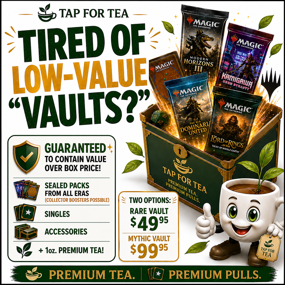 Introducing the Rare Vault and Mythic Vault
