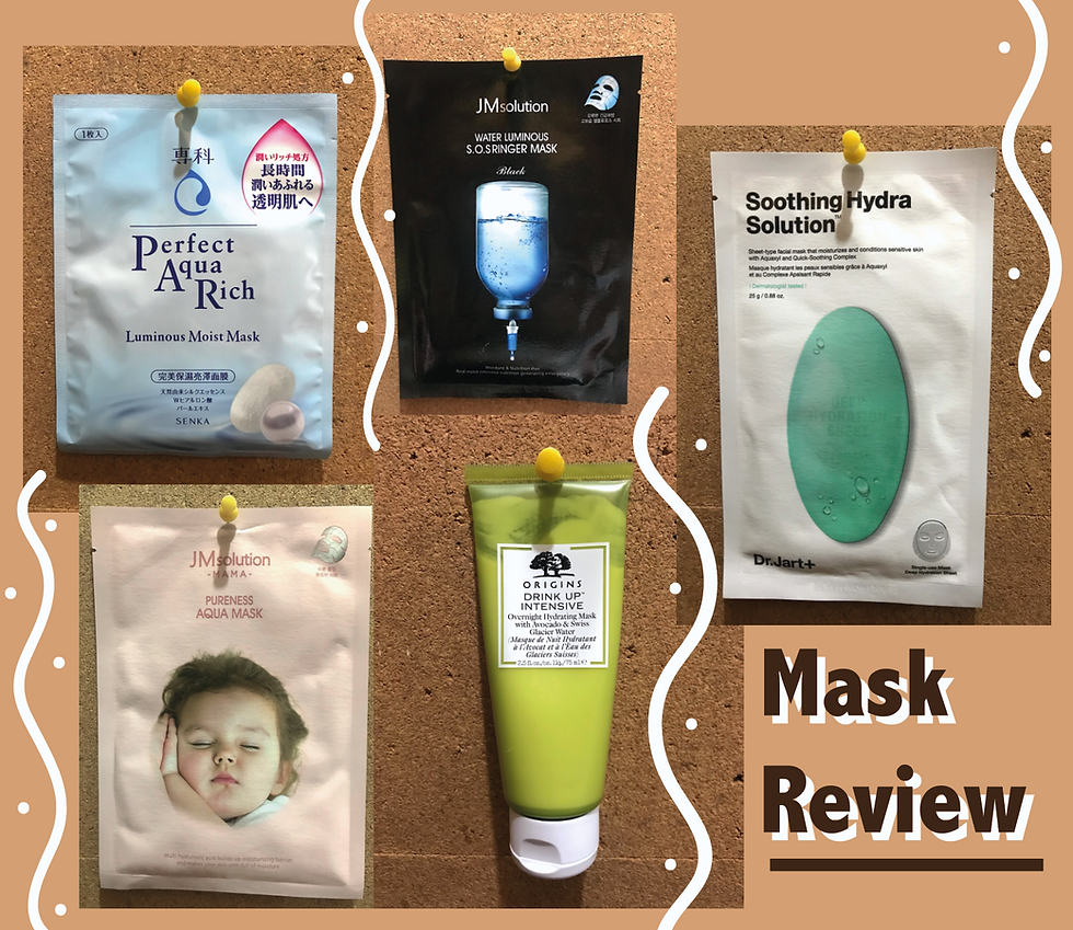 聖誕想以完美肌膚示人?五款高CP值秋冬面膜推介!