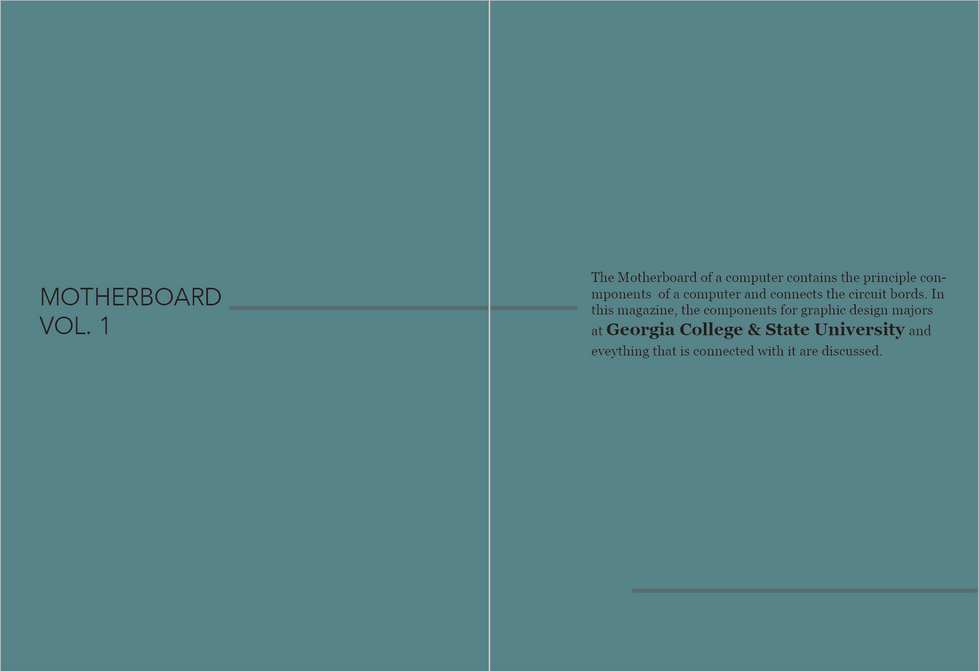 Magazine Printing for Typography Class