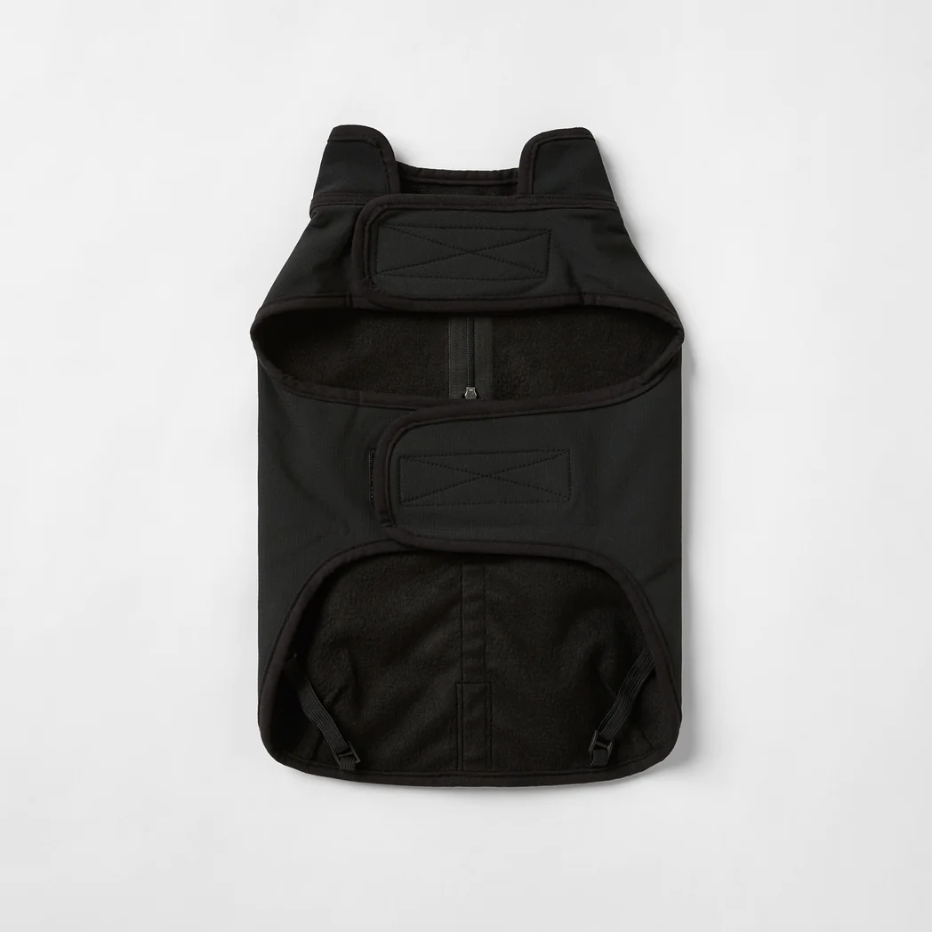 Snooza All Weather Jacket Black Dapper Dog Grooming