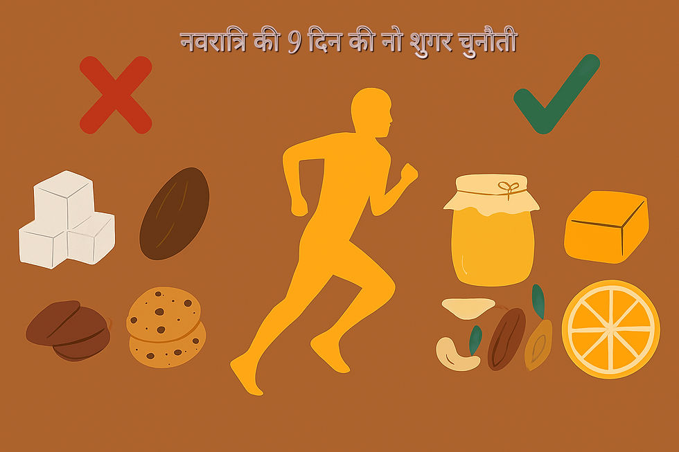 🍯🚫 मैंने चीनी को “ना” क्यों कहा: एक रनर की यात्रा तलब से स्पष्टता तक