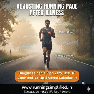 Adjusting Running Pace After Illness: How I Reset My Training Using Calculators.