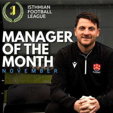 Mickey wins Manager of the month for November