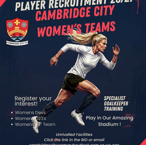 Trials for our Women’s Teams