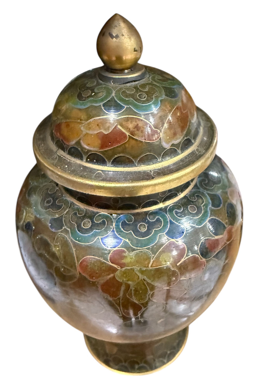 Pot à gingembre cloisonné 