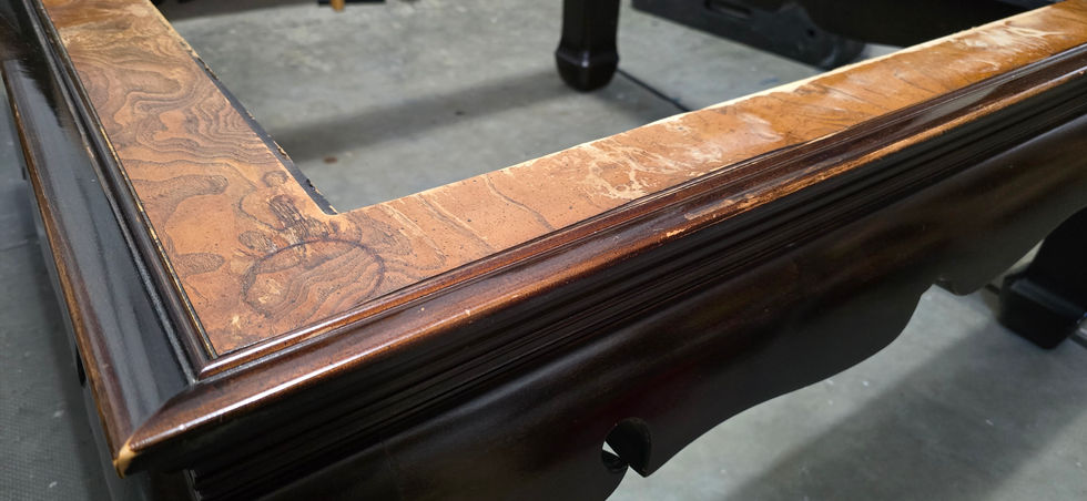 Water mark damage