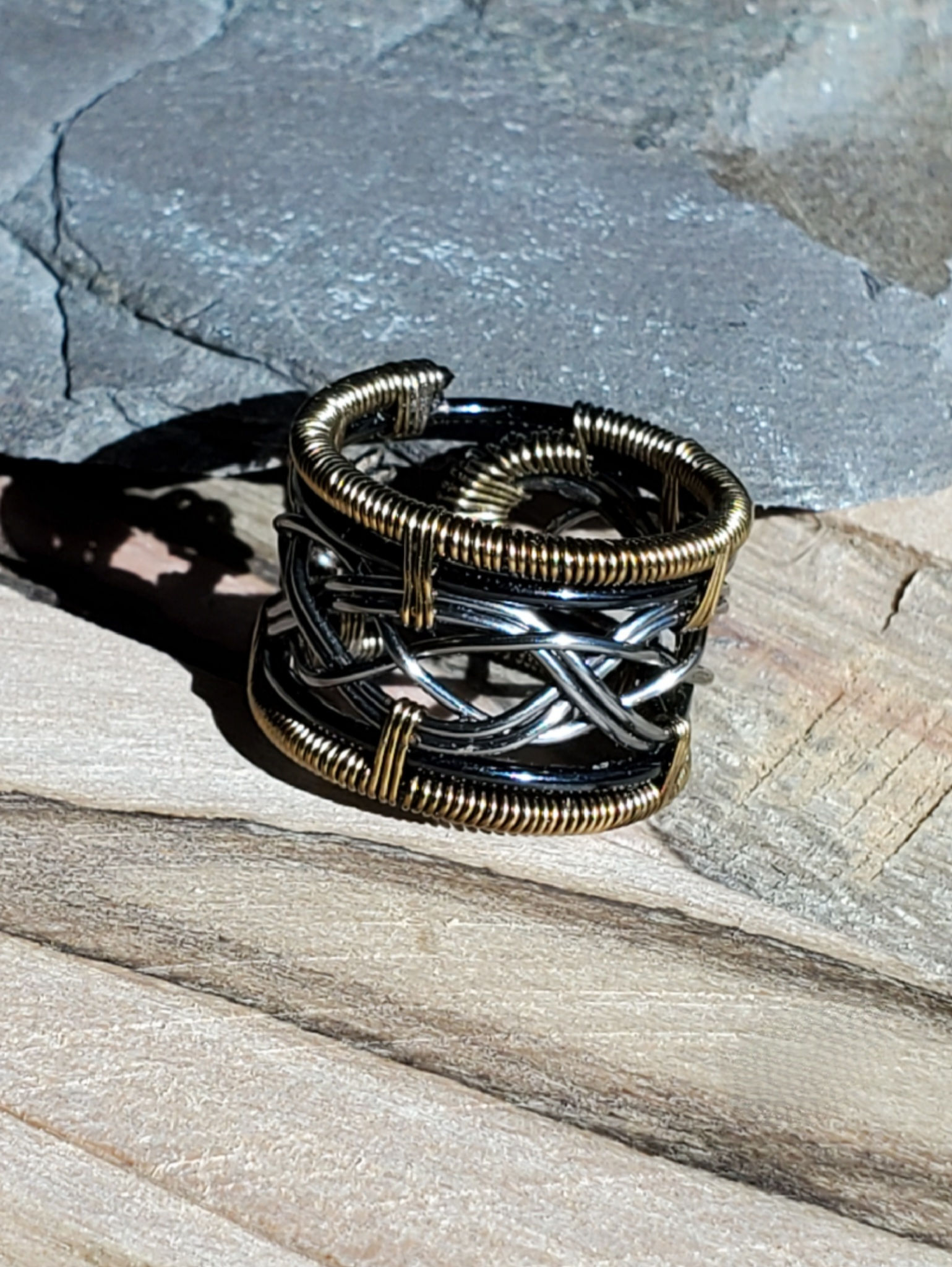 Unisex Braided Ring size 7.5