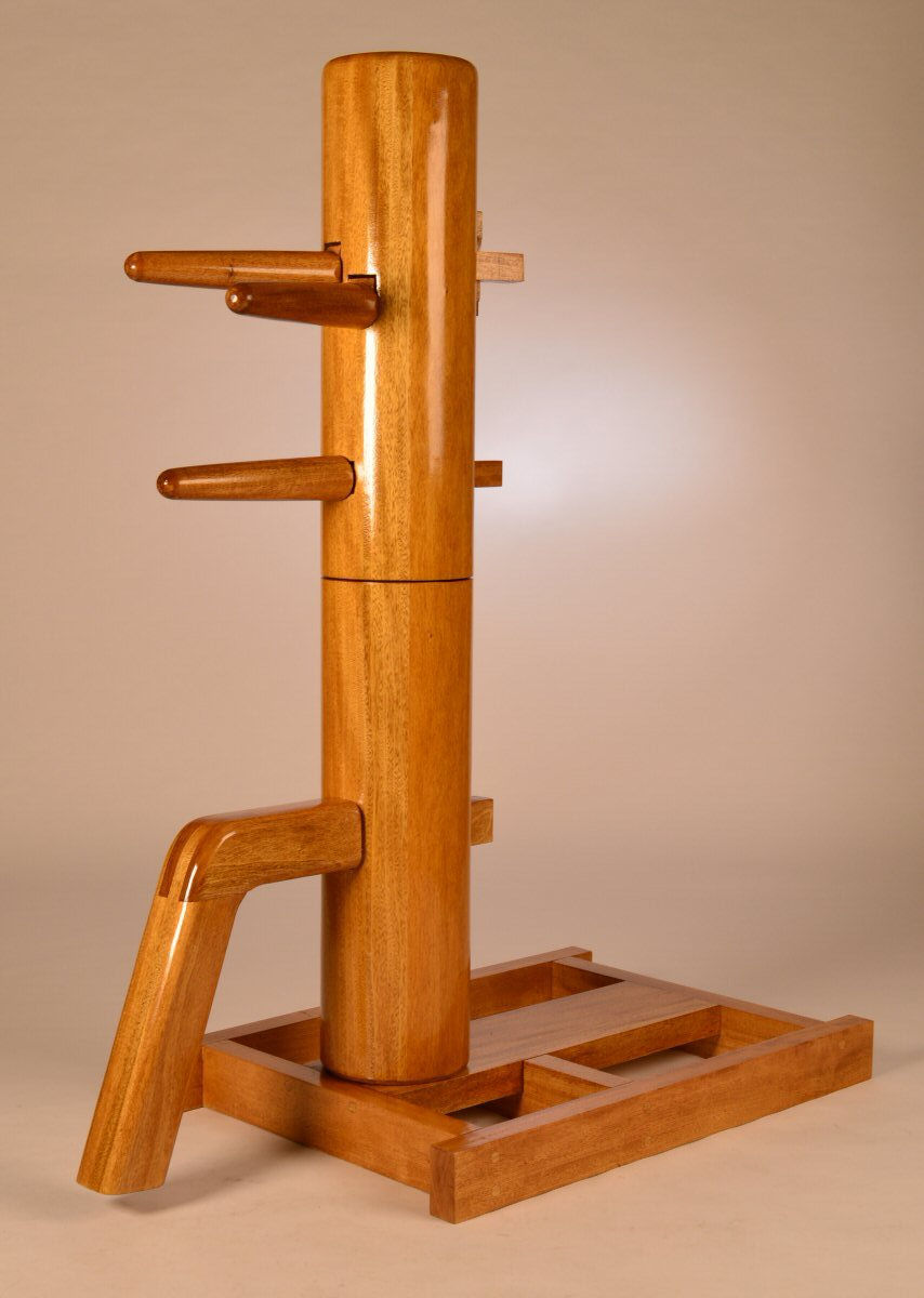 Thumbnail: Bespoke Portable Free Standing Wing Chun Wooden Dummy - Made to order