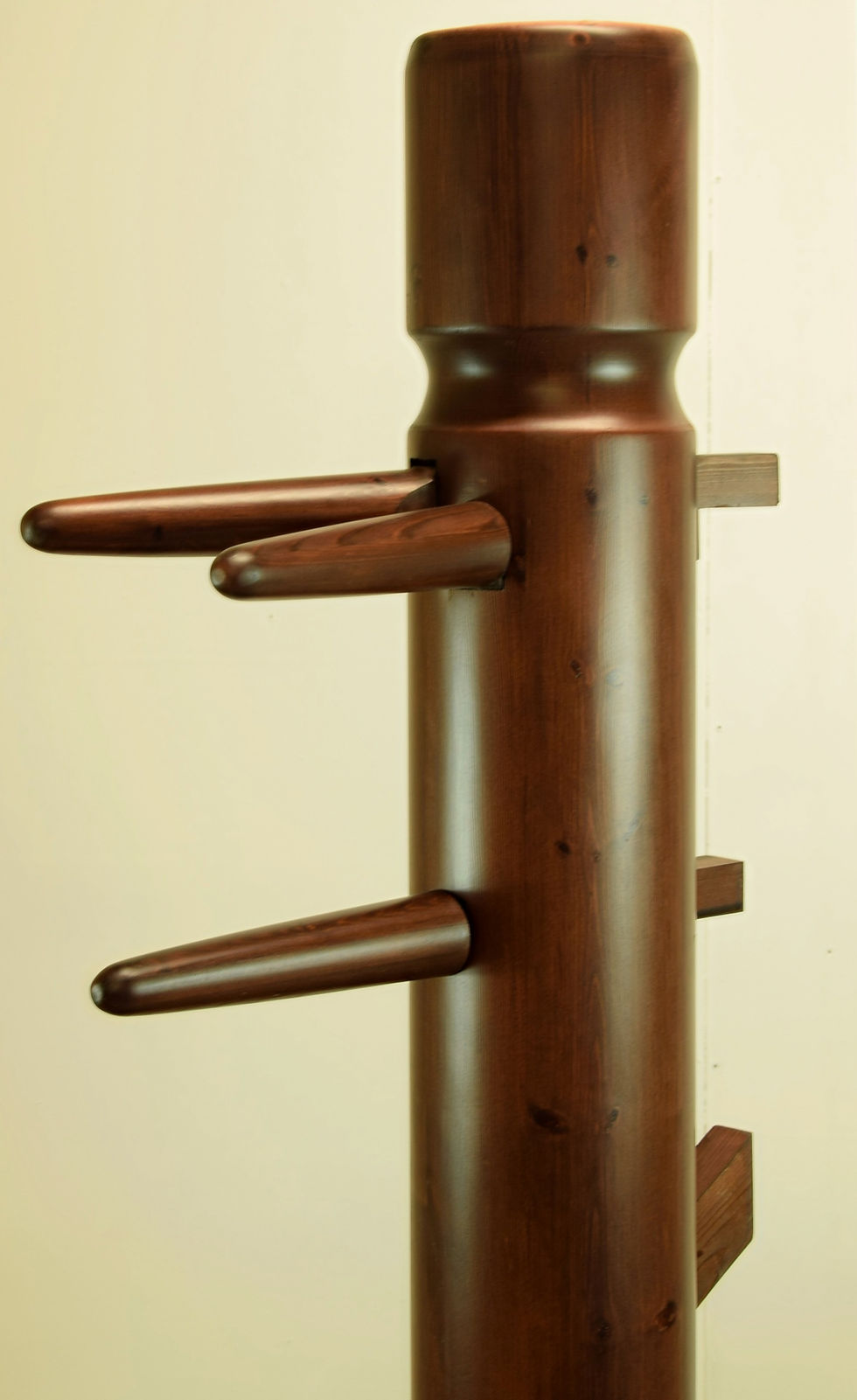 Thumbnail: Free standing JKD Wooden Dummy - Brazilian Mahogany